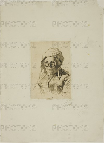 Grandmother I, 1884. Creator: Anders Leonard Zorn.