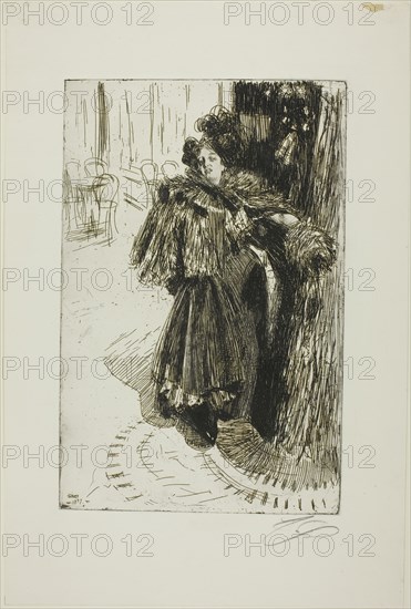 Effet de Nuit III, 1897. Creator: Anders Leonard Zorn.