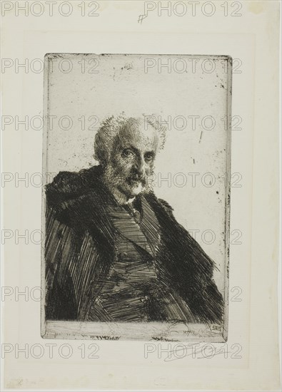 S. Loeb, 1897. Creator: Anders Leonard Zorn.