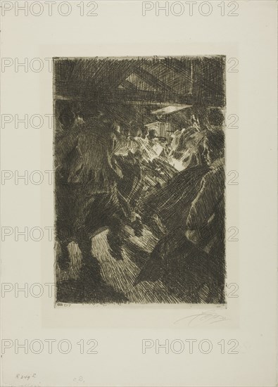 Gopsmor Cottage, 1917. Creator: Anders Leonard Zorn.