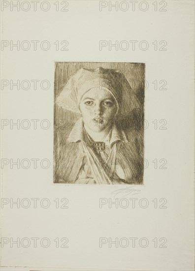 Gulli II, 1918. Creator: Anders Leonard Zorn.