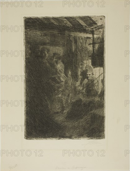 Dance at Gopsmor, 1906. Creator: Anders Leonard Zorn.