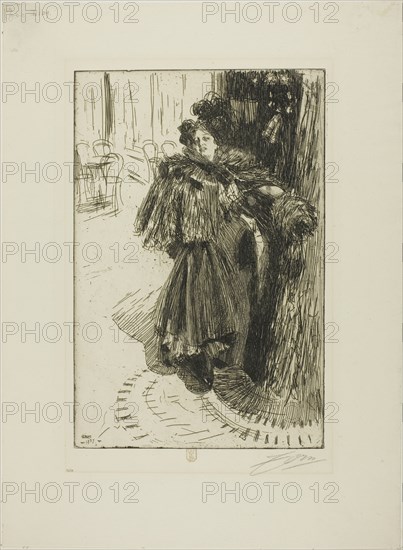 Effet de Nuit III, 1897. Creator: Anders Leonard Zorn.