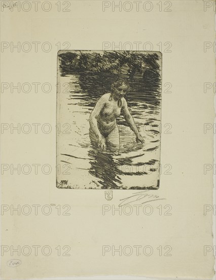 Hemulå II, 1906. Creator: Anders Leonard Zorn.