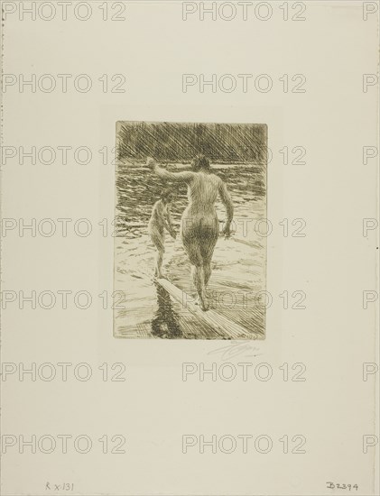 Balance, 1919. Creator: Anders Leonard Zorn.