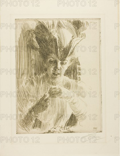 A Ring, 1906. Creator: Anders Leonard Zorn.