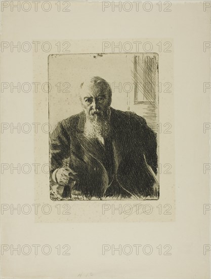 C. F. Liljevalch, 1909. Creator: Anders Leonard Zorn.