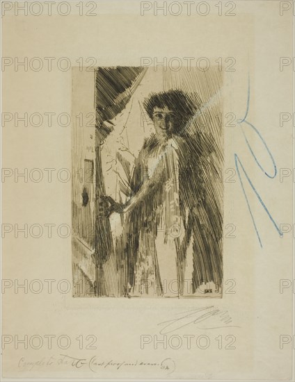 Rosita Mauri, 1889. Creator: Anders Leonard Zorn.