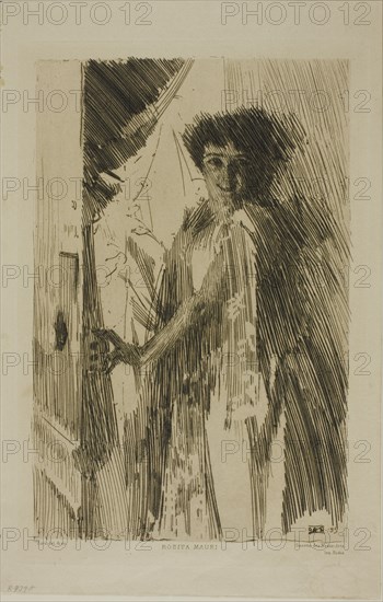 Rosita Mauri, 1889. Creator: Anders Leonard Zorn.