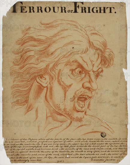 Terrour (sic) or Fright, after 1698. Creator: Eduardus Jacobus.