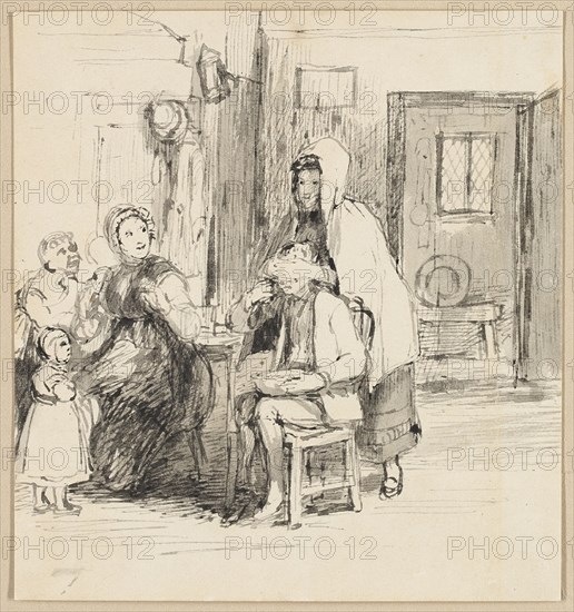 Guess My Name, c.1821. Creator: David Wilkie.