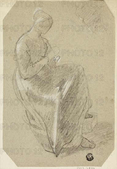 Seated Woman, n.d. Creator: Unknown.
