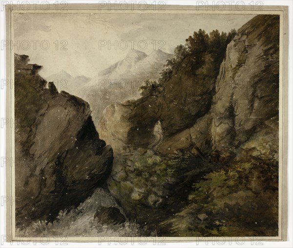 Mountain Landscape, n.d. Creator: Unknown.