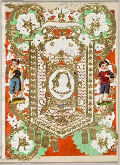 Souvenir (valentine), 1860/69. Creator: Unknown.