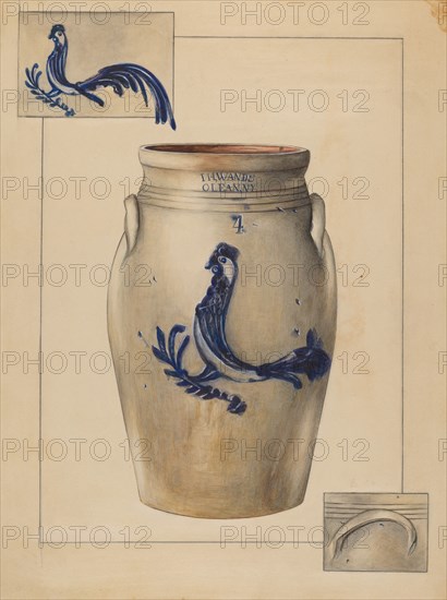 Crock, c. 1936. Creator: Anna Aloisi.