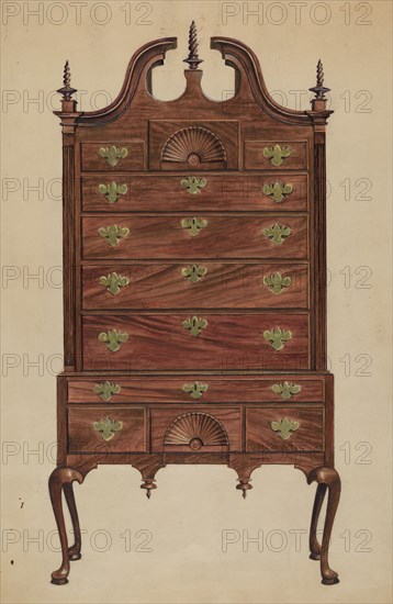 Highboy, c. 1936. Creator: Louis Annino.