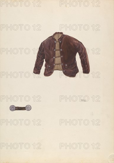 Child's Jacket, c. 1937. Creator: Arelia Arbo.