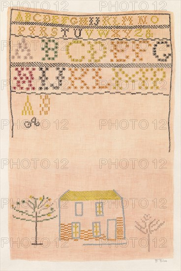 Sampler, c. 1937. Creator: Arelia Arbo.