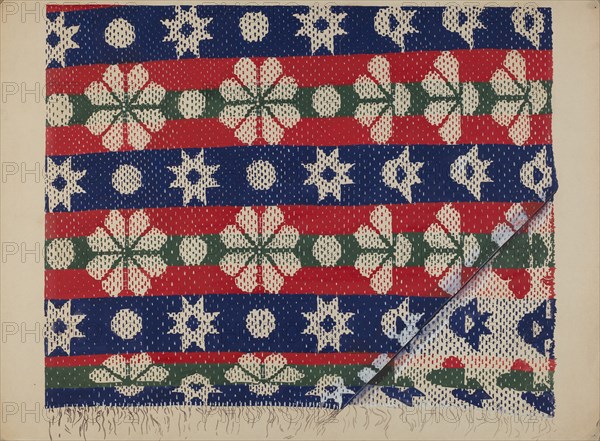 Coverlet, c. 1936. Creator: Ralph Atkinson.