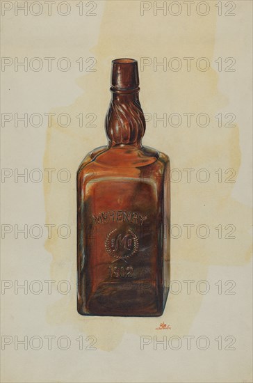 McHenry Bottle, c. 1938. Creator: Ralph Atkinson.