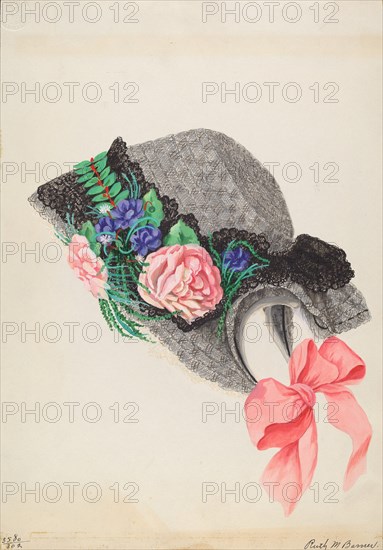 Hat, c. 1937. Creator: Ruth M. Barnes.