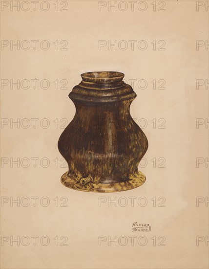 Asthma Jar, c. 1938. Creator: Richard Barnett.