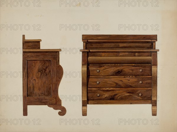 Dresser, 1937. Creator: Dana Bartlett.