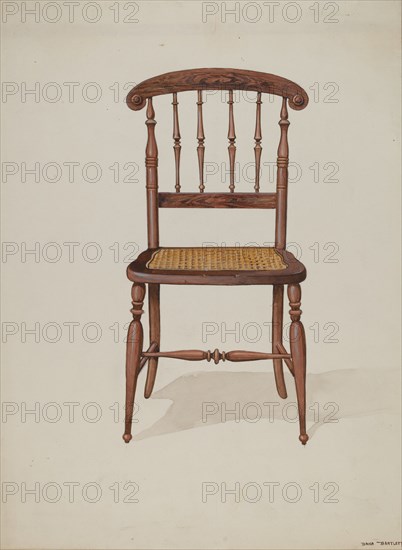 Windsor Chair, 1936. Creator: Dana Bartlett.