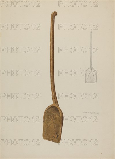 Grain Shovel, 1937. Creator: Eugene Bartz.