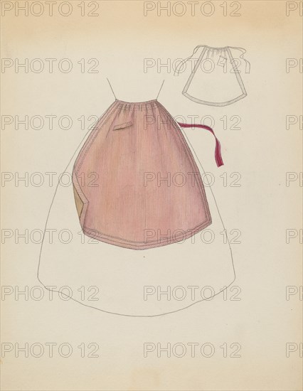 Apron, c. 1936. Creator: Doris Beer.