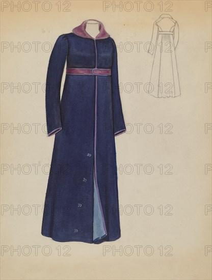 Coat, 1935/1942. Creator: Jessie M. Benge.