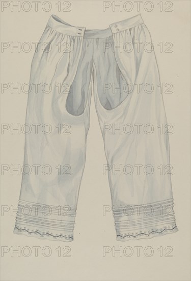 Pantalette, c. 1937. Creator: Edith Towner.