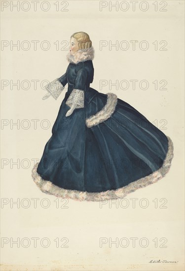 Doll - "Felicia", 1935/1942. Creator: Edith Towner.