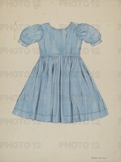 Boy's Dress, 1935/1942. Creator: Edith Towner.