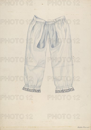 Pantalette, c. 1937. Creator: Edith Towner.