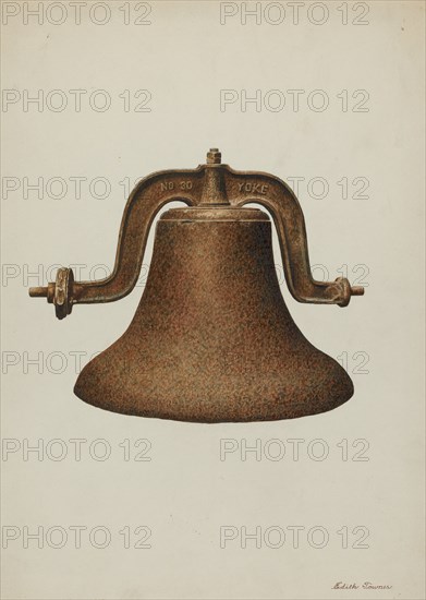 Church Bell, 1939. Creator: Edith Towner.