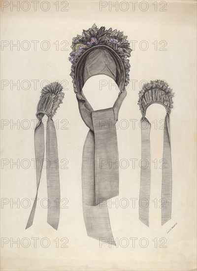 Hat, c. 1937. Creator: Lucien Verbeke.