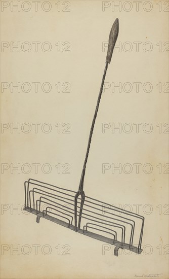 Toast Rack, c. 1938. Creator: Bernard Westmacott.