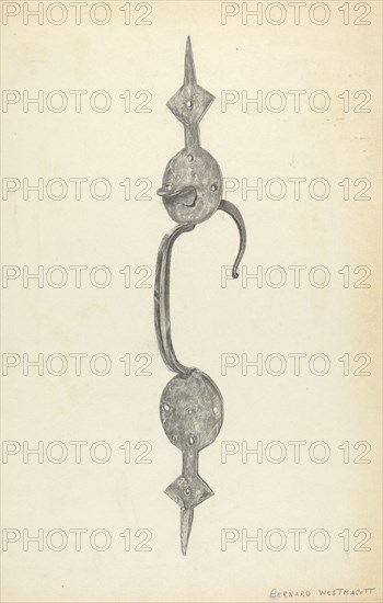Handle, c. 1939. Creator: Bernard Westmacott.