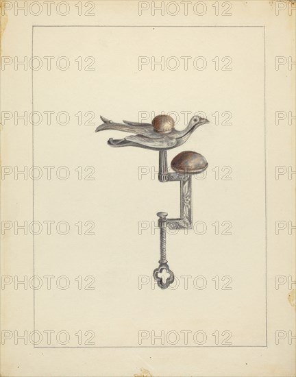 Sewing Bird, c. 1937. Creator: Charlotte Winter.