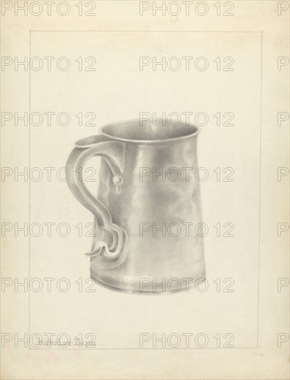 Silver Mug, c. 1938. Creator: Nicholas Zupa.