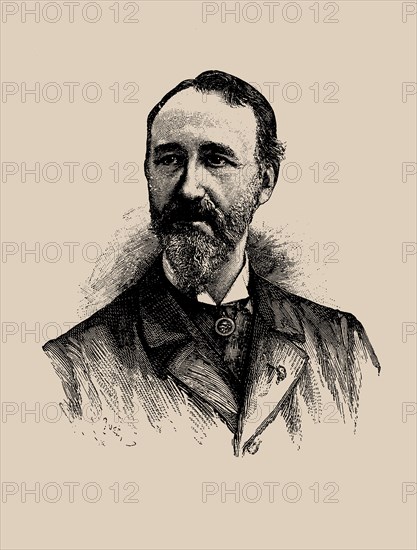 Portrait of the composer Théodore Dubois (1837-1924), 1894. Creator: Anonymous.