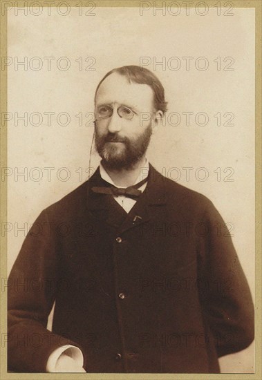 Portrait of the composer Théodore Dubois (1837-1924), 1880. Creator: Photo studio Benque, Paris .