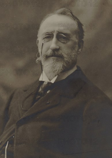 Portrait of the composer Théodore Dubois (1837-1924), 1896. Creator: Anonymous.