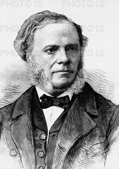 Portrait of the composer César Franck (1822-1890), 1890. Creator: Anonymous.