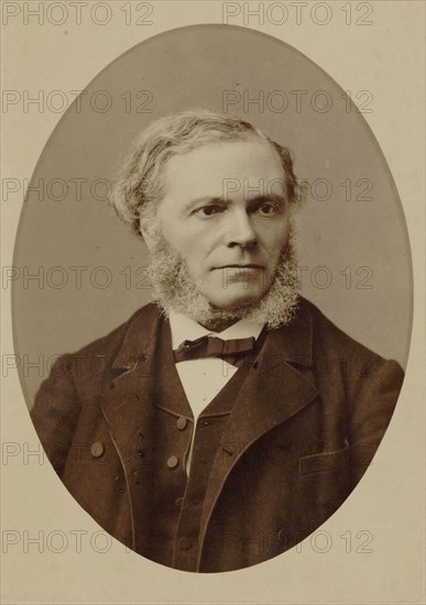 Portrait of the composer César Franck (1822-1890), 1887. Creator: Petit, Pierre (1598-1677).