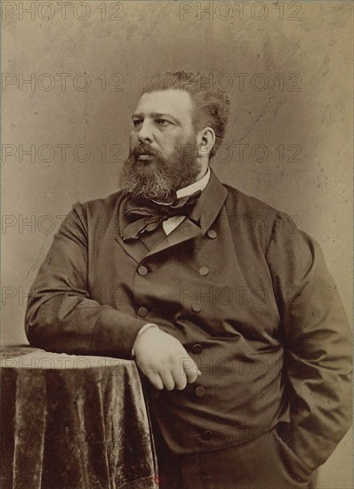 Portrait of the Composer Prince Juri Nikolayevich Golitsyn (1823-1872). Creator: Photo studio Nadar.