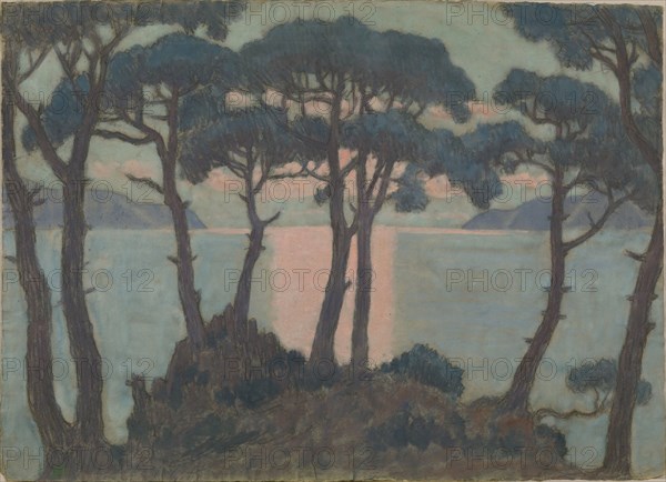 Cap Myrthe, c. 1898. Creator: Auburtin, Jean Francis (1866-1930).