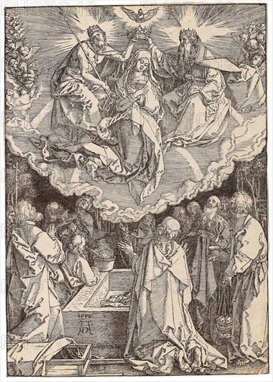 The Assumption of the Blessed Virgin Mary, from The Life of the Virgin, 1510. Creator: Dürer, Albrecht (1471-1528).