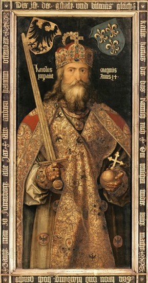 Emperor Charles the Great, 1511-1512. Creator: Dürer, Albrecht (1471-1528).